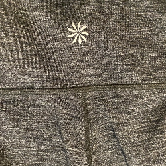 Athleta Revelation Gray Capri Leggings Size XS - Picture 4 of 9